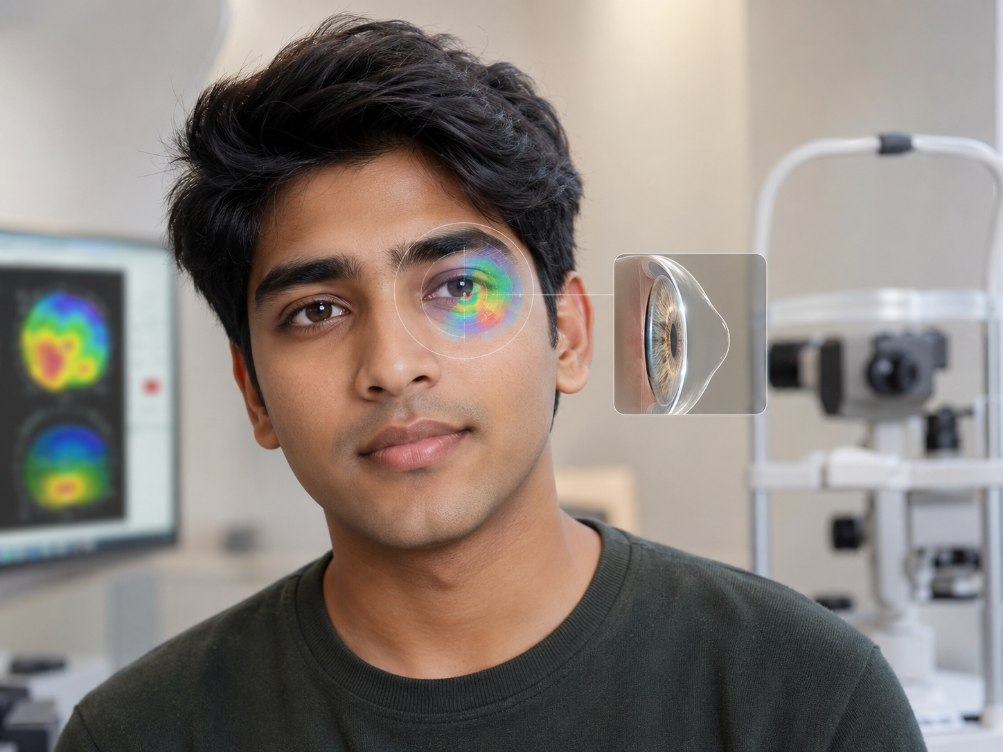Retina scan consultation