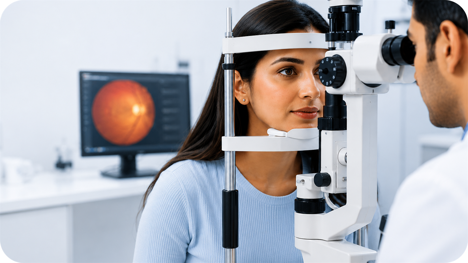 Retina scan consultation